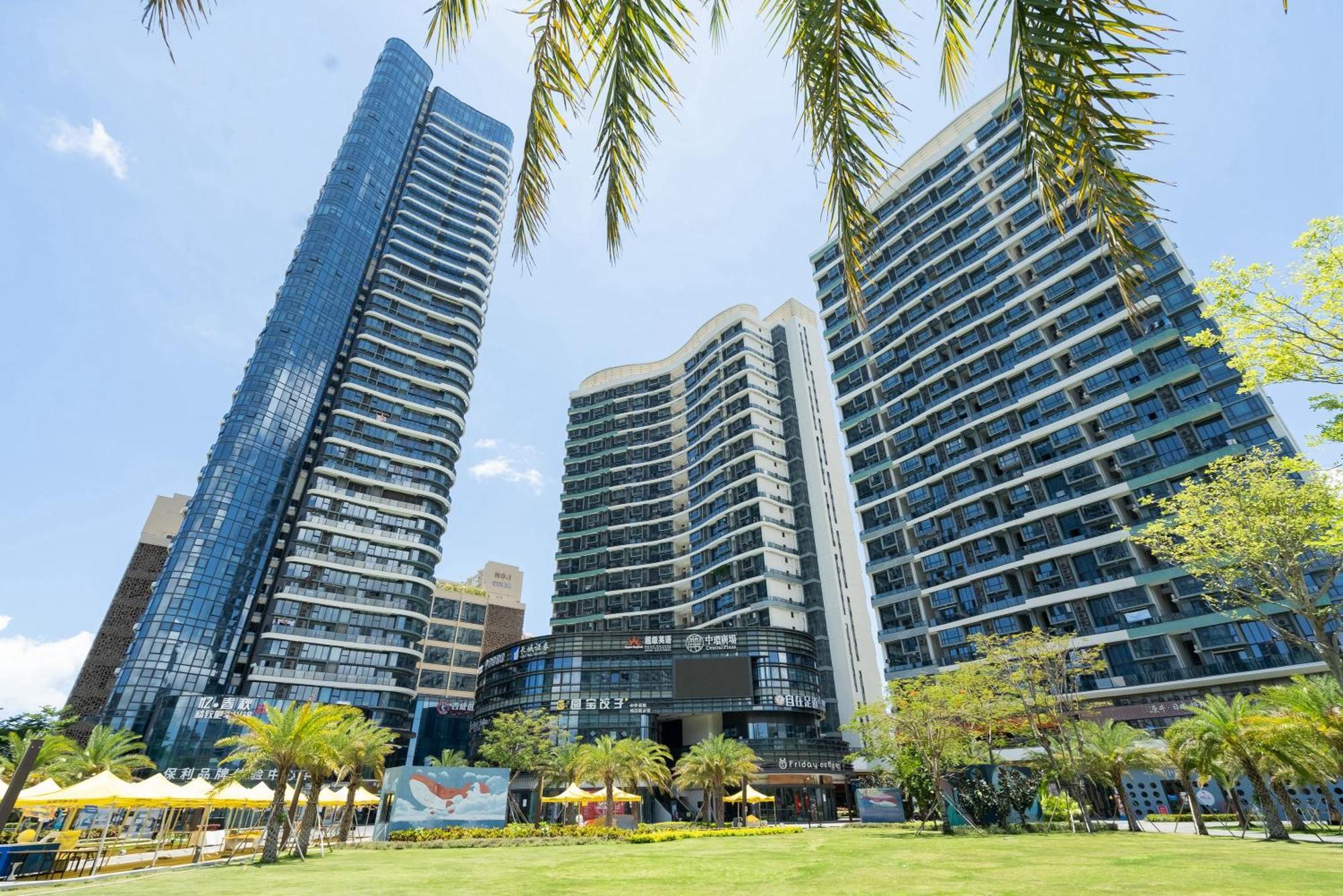 Poly Central Plaza By Boli At Sanya City Center#Near Joy City Exterior photo